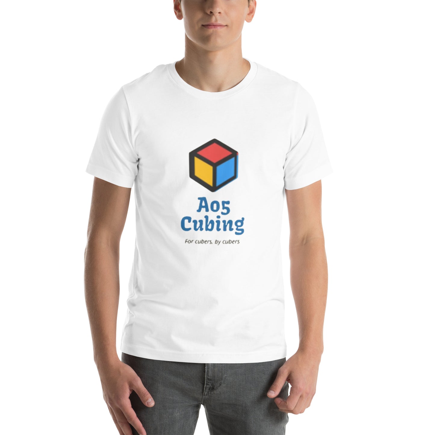 Ao5 Cubing T-Shirt (Larger Kids Sizes, Adult Sizes - Unisex)