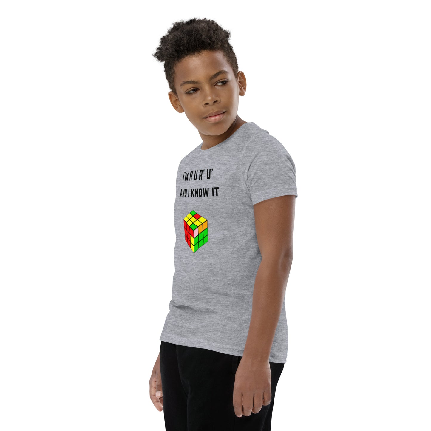 RURU Cubing T-Shirt Cuber Shirt (Kids Sizes - Unisex)