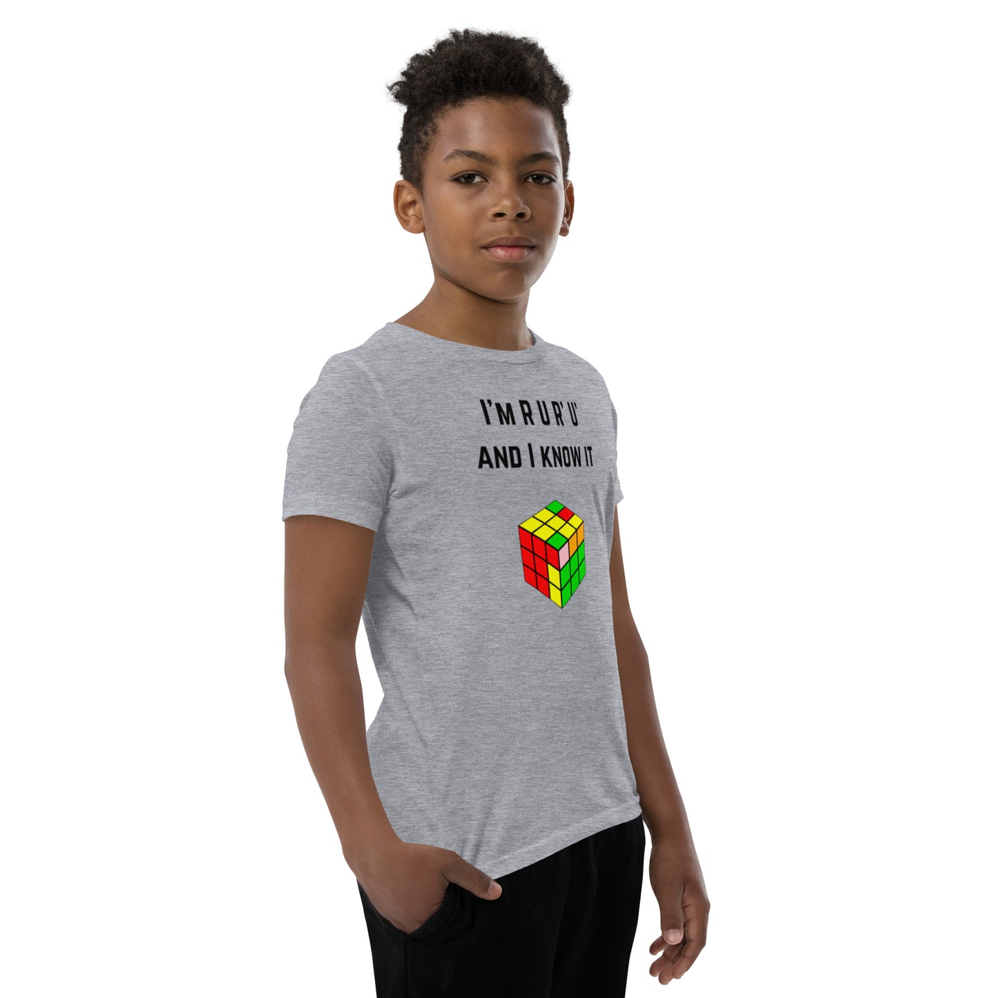 RURU Cubing T-Shirt Cuber Shirt (Kids Sizes - Unisex)