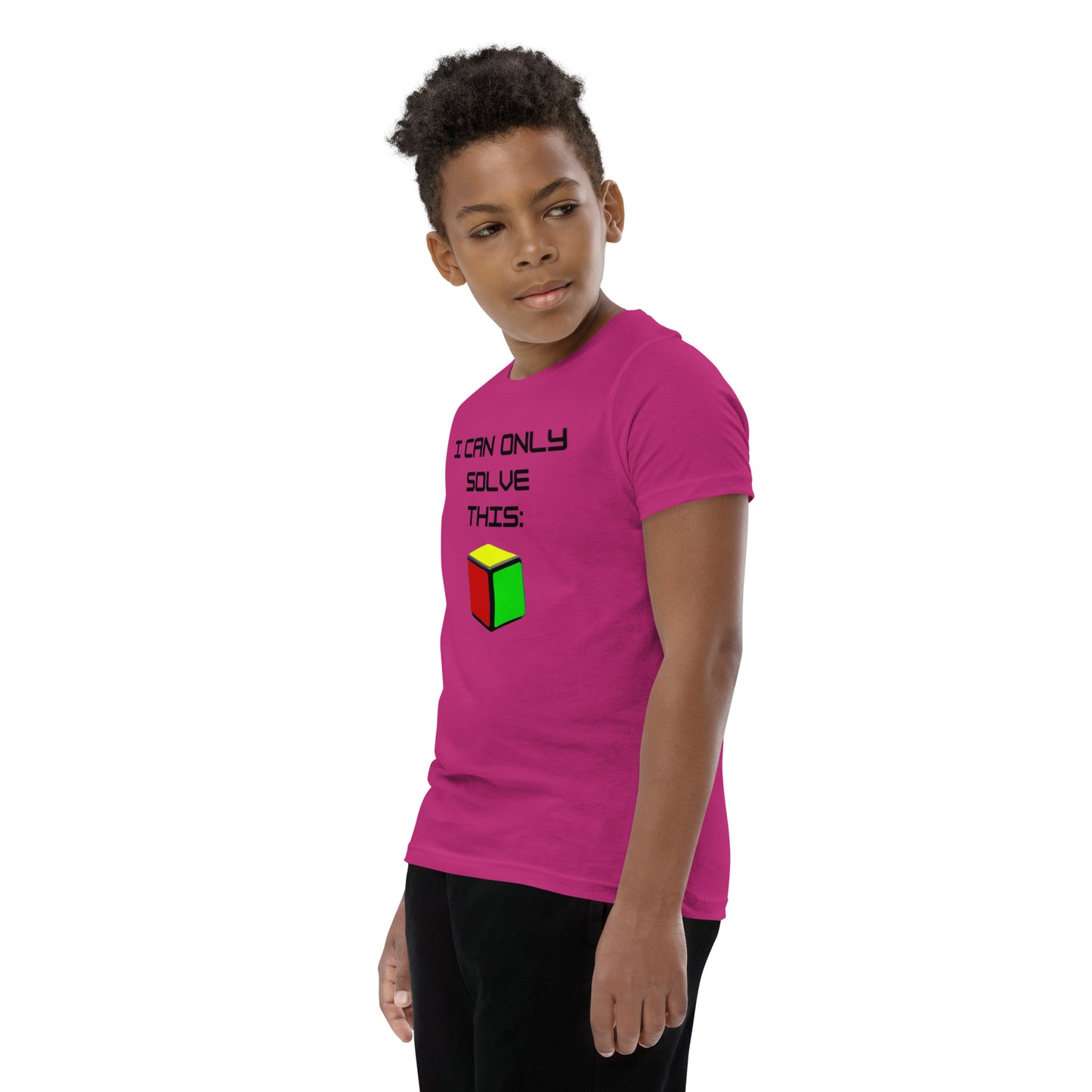 Cubing T-Shirt - I Can Only Solve This (Kids Sizes - Unisex)