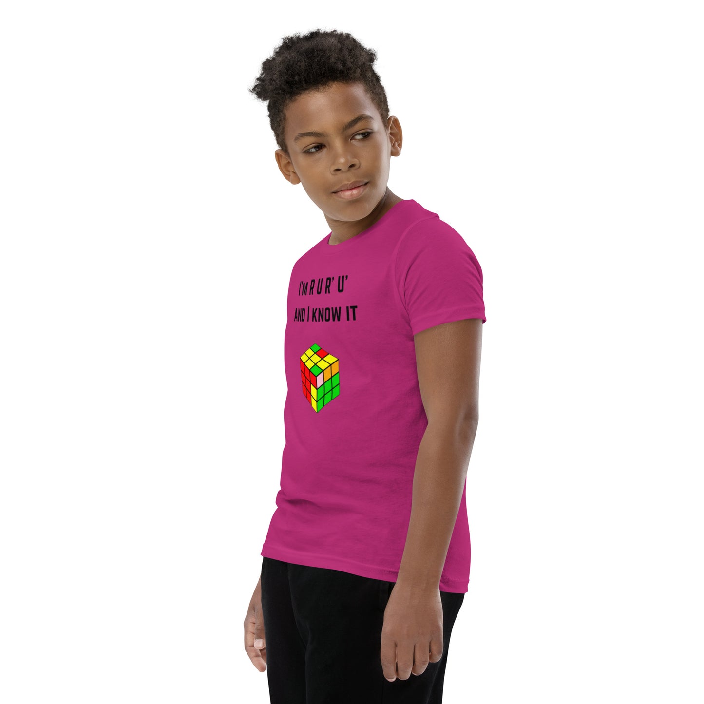 RURU Cubing T-Shirt Cuber Shirt (Kids Sizes - Unisex)