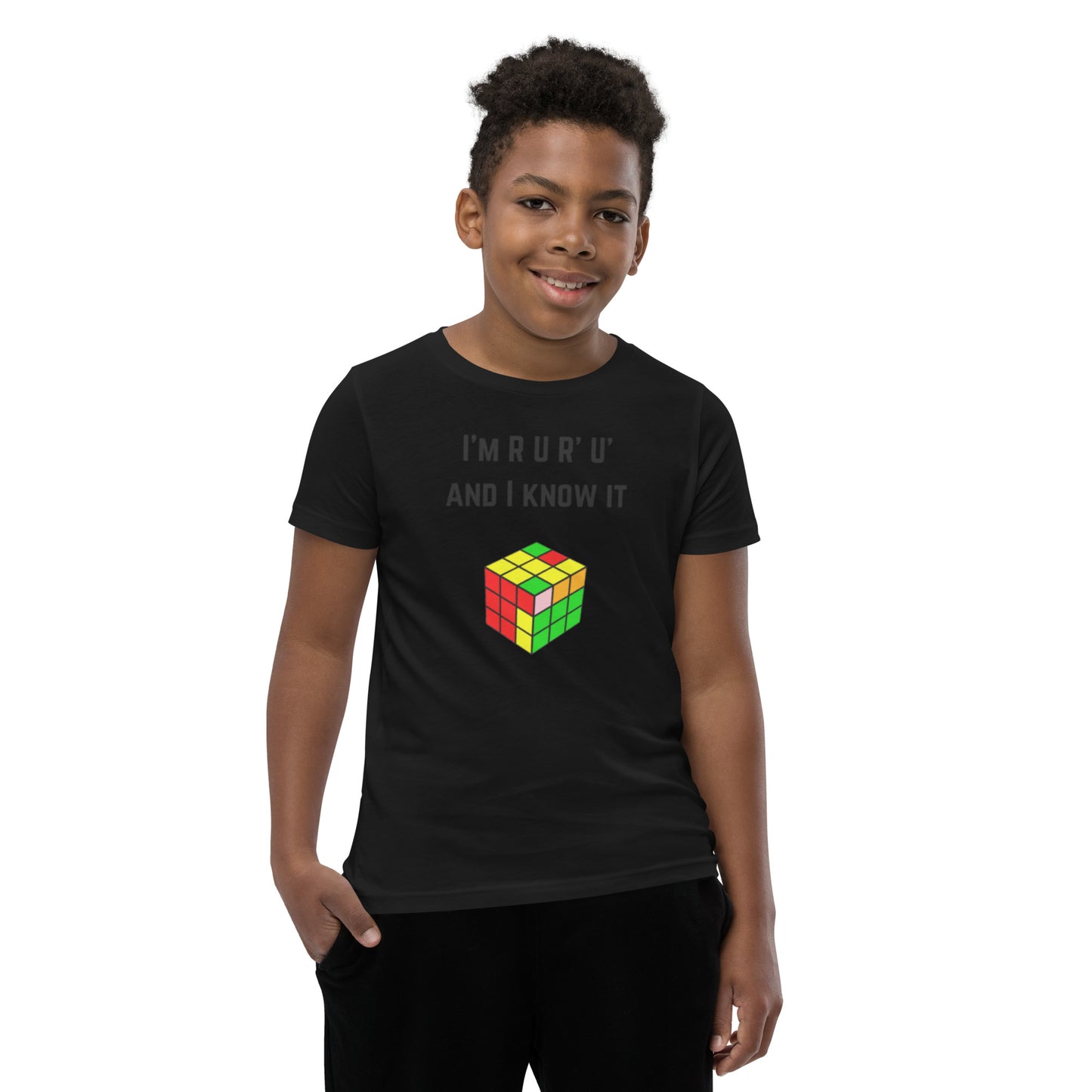 RURU Cubing T-Shirt Cuber Shirt (Kids Sizes - Unisex)