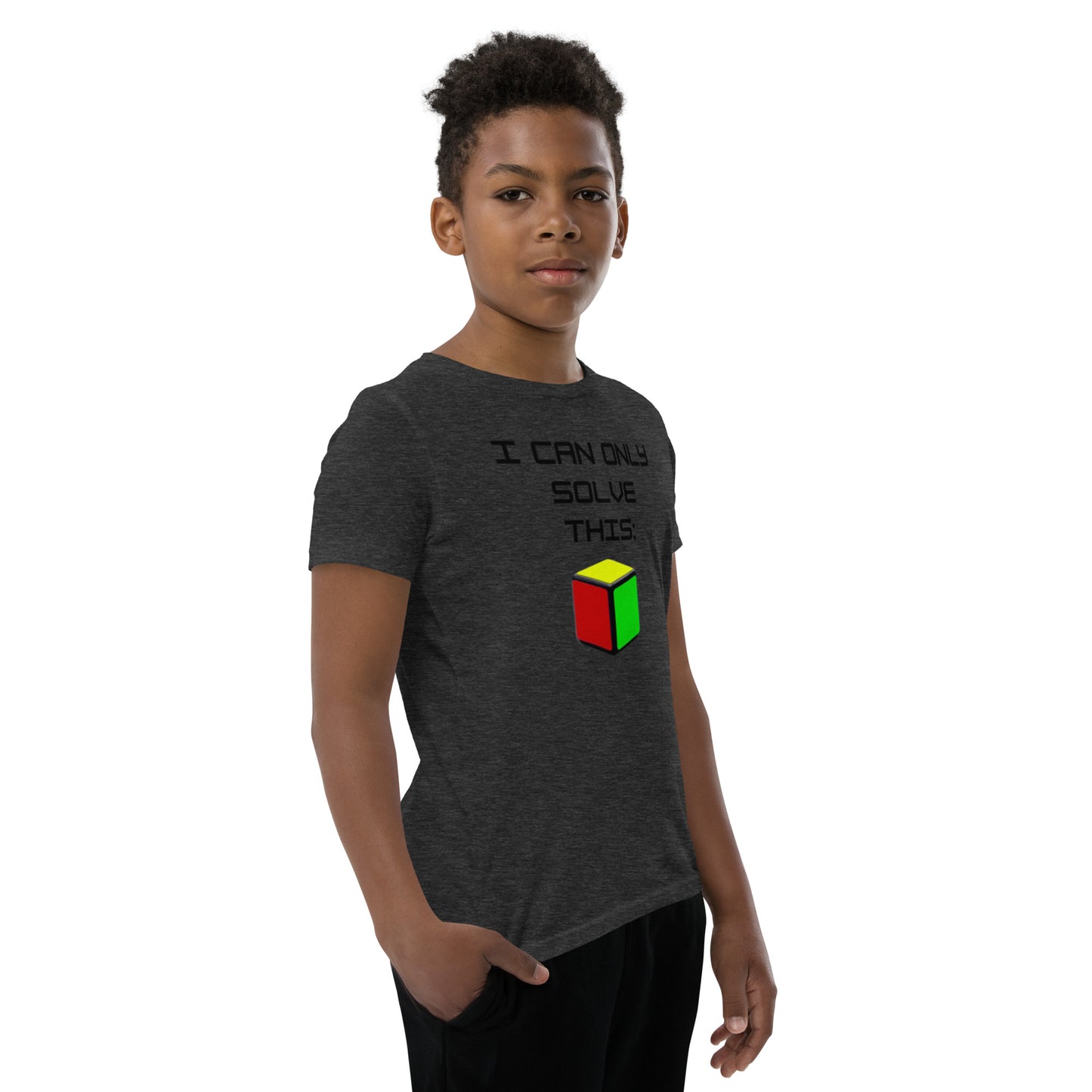 Cubing T-Shirt - I Can Only Solve This (Kids Sizes - Unisex)