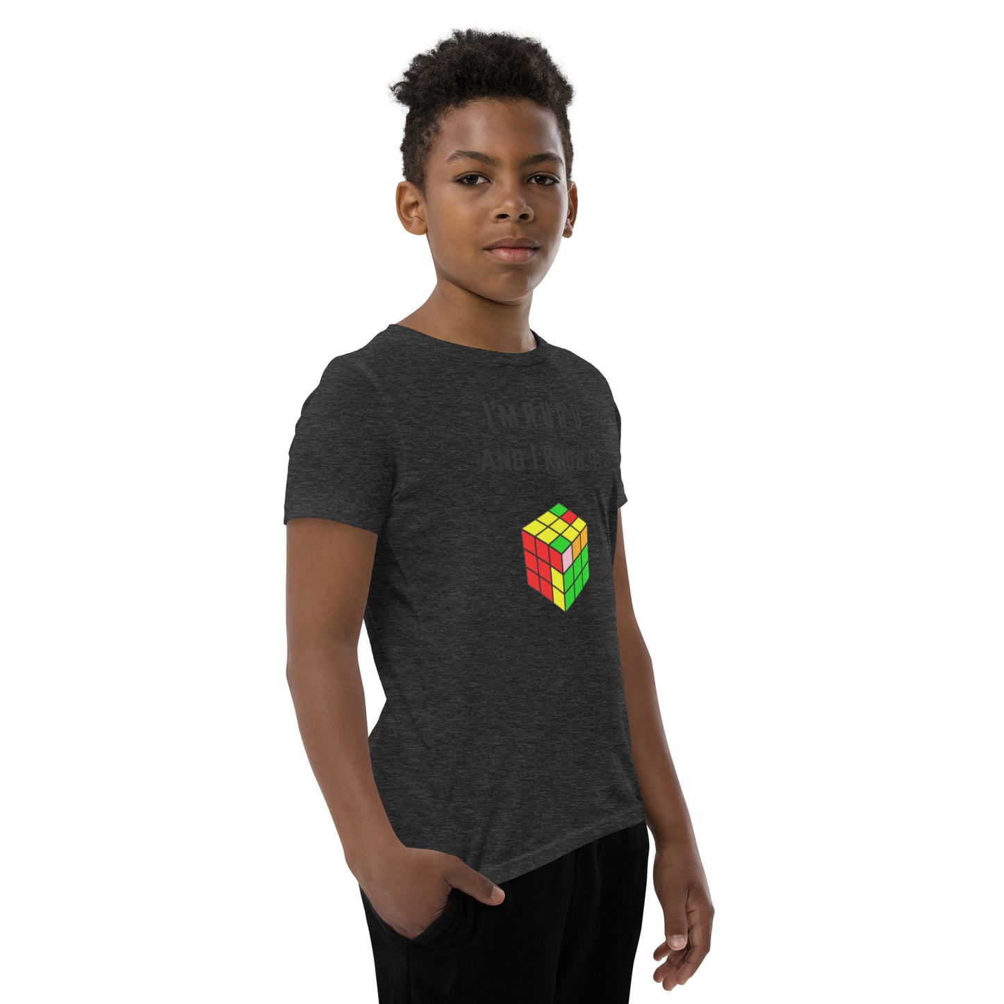 RURU Cubing T-Shirt Cuber Shirt (Kids Sizes - Unisex)