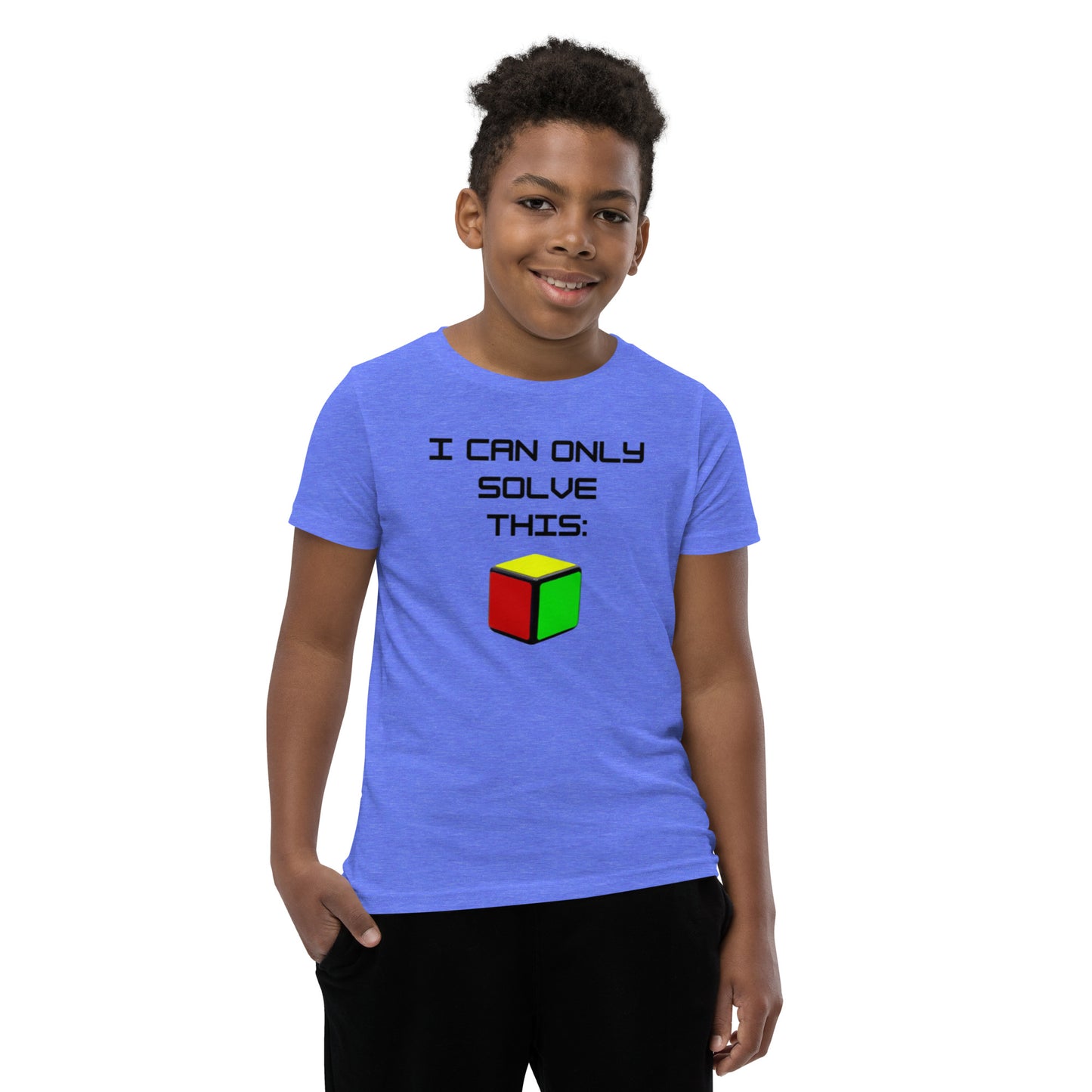 Cubing T-Shirt - I Can Only Solve This (Kids Sizes - Unisex)