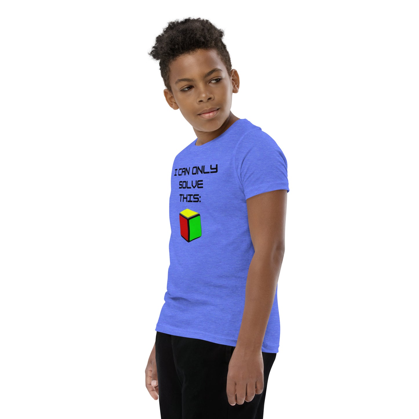 Cubing T-Shirt - I Can Only Solve This (Kids Sizes - Unisex)