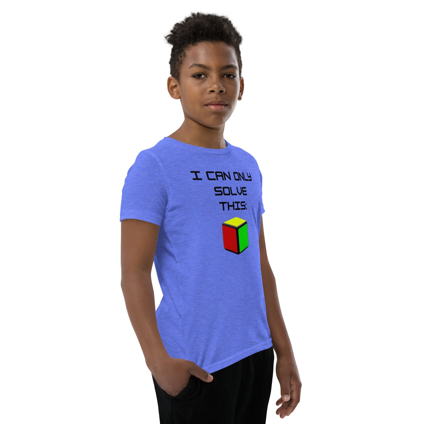 Cubing T-Shirt - I Can Only Solve This (Kids Sizes - Unisex)