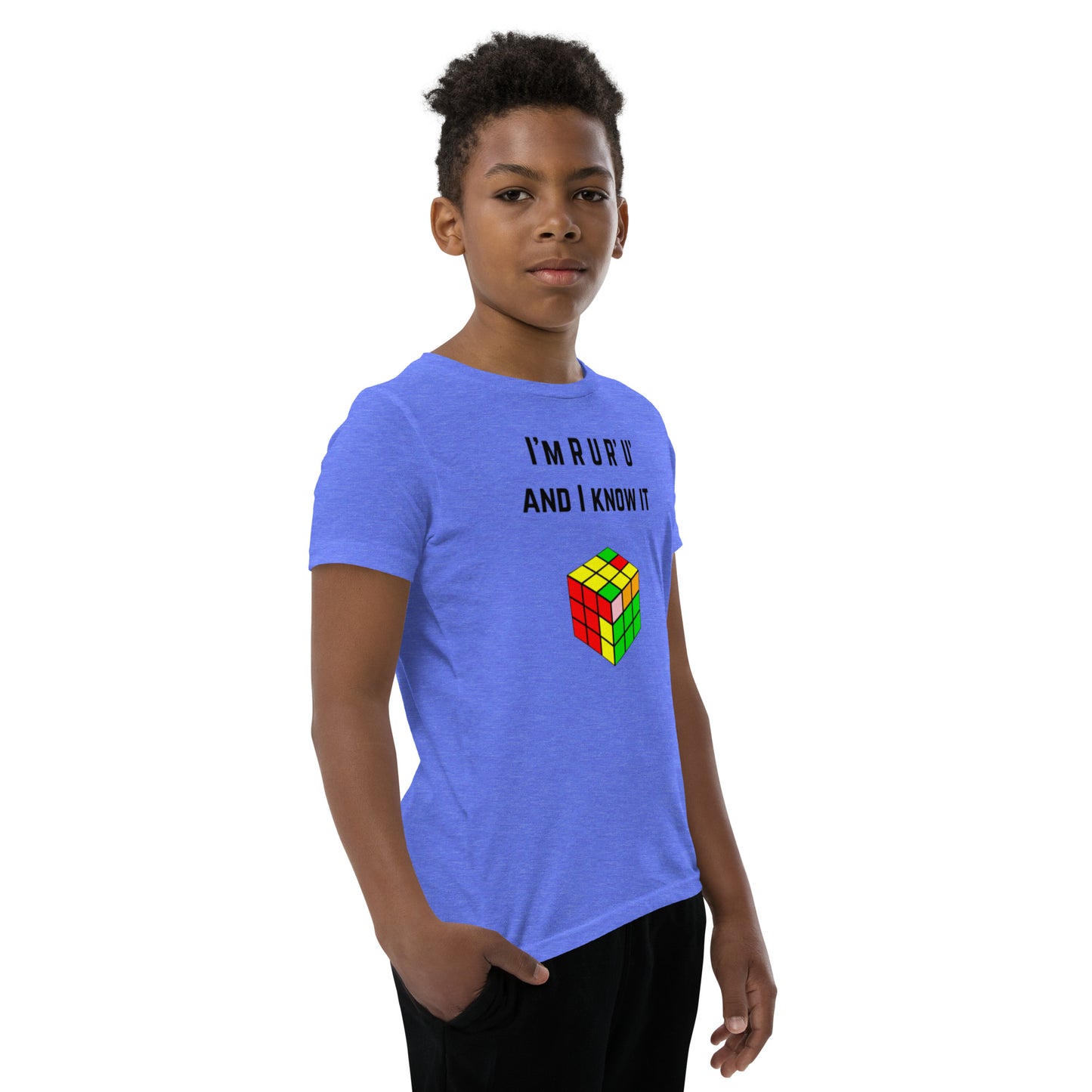 RURU Cubing T-Shirt Cuber Shirt (Kids Sizes - Unisex)