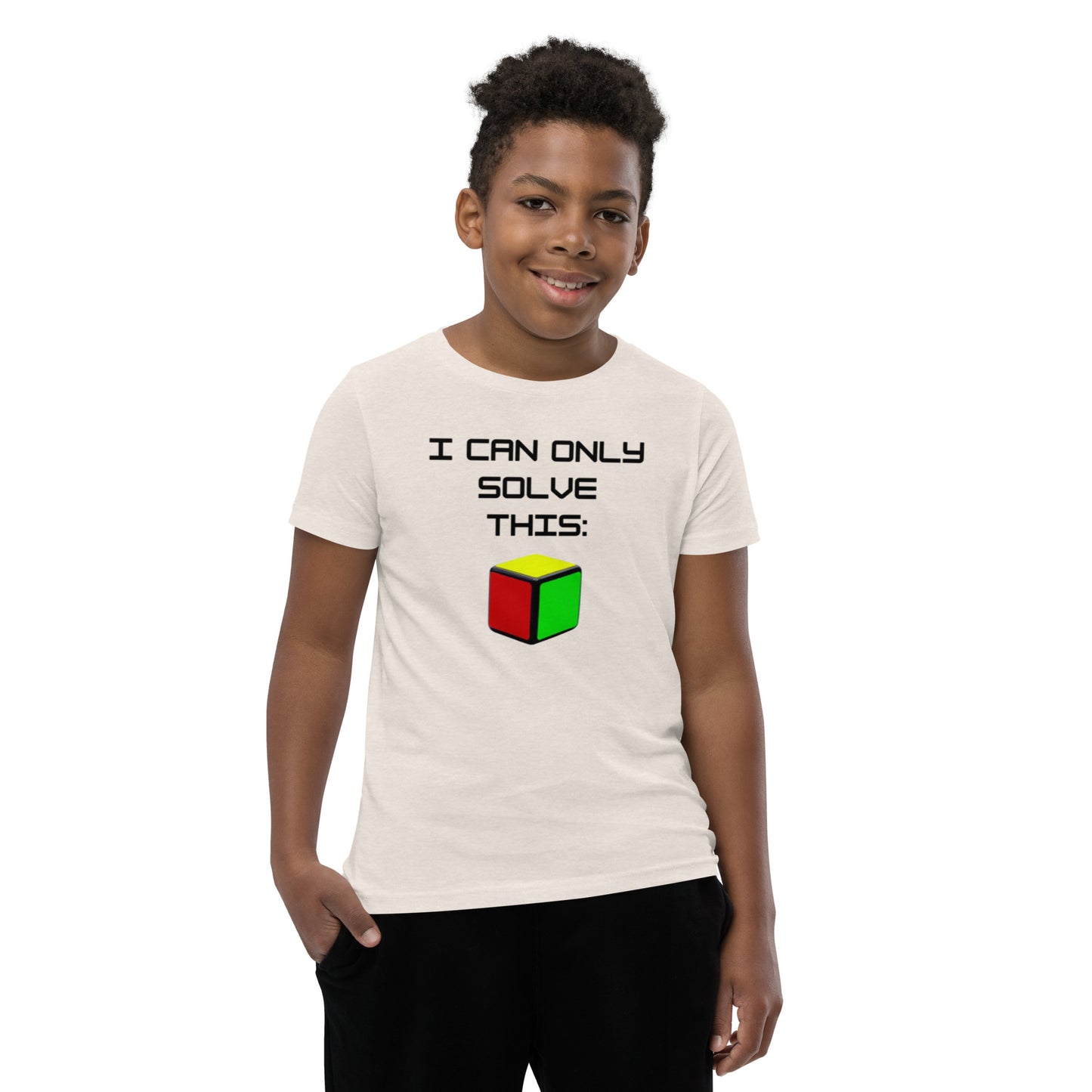 Cubing T-Shirt - I Can Only Solve This (Kids Sizes - Unisex)