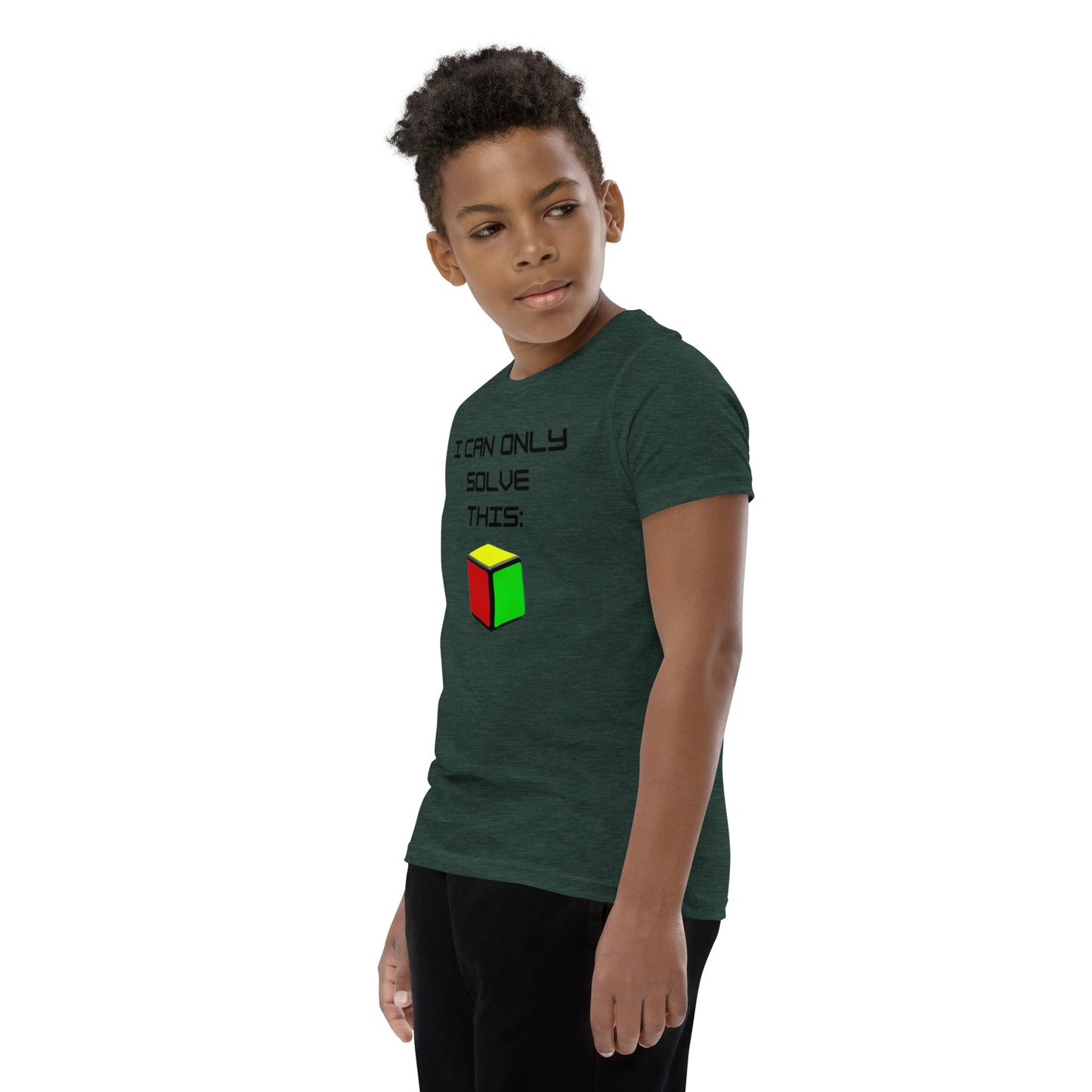 Cubing T-Shirt - I Can Only Solve This (Kids Sizes - Unisex)