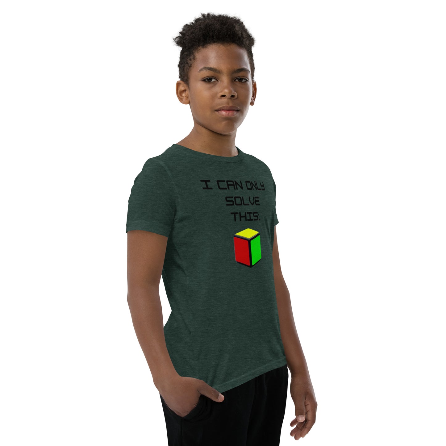 Cubing T-Shirt - I Can Only Solve This (Kids Sizes - Unisex)