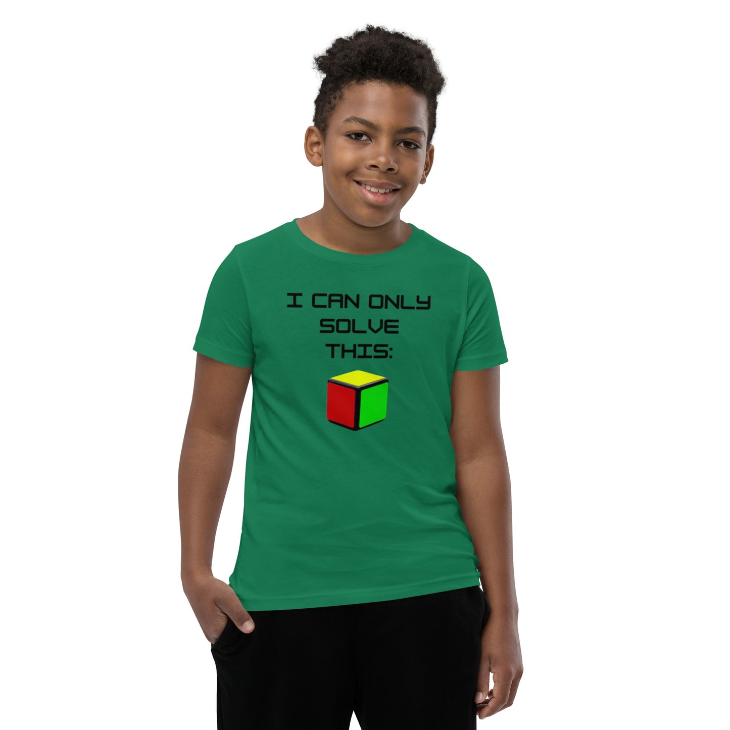 Cubing T-Shirt - I Can Only Solve This (Kids Sizes - Unisex)