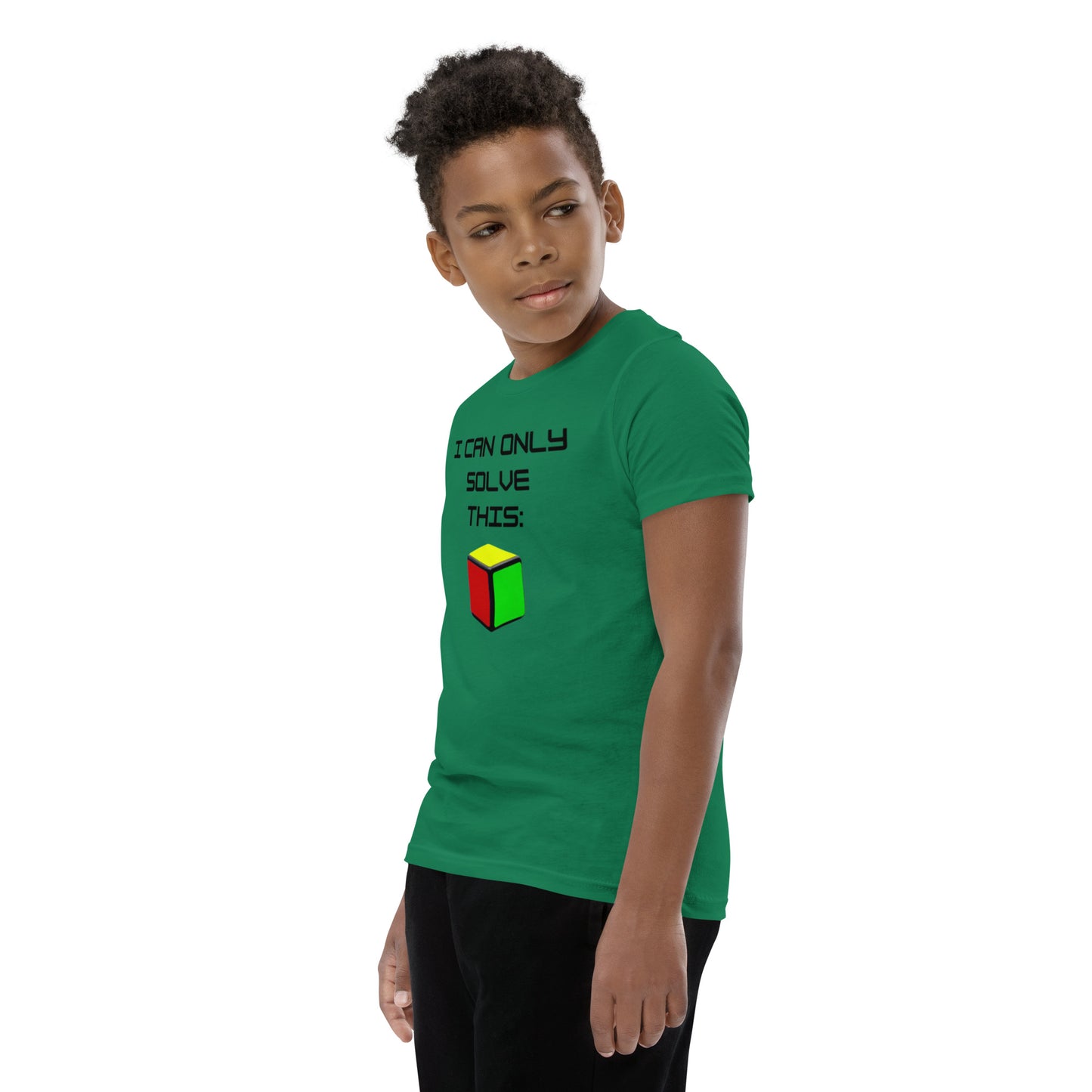 Cubing T-Shirt - I Can Only Solve This (Kids Sizes - Unisex)