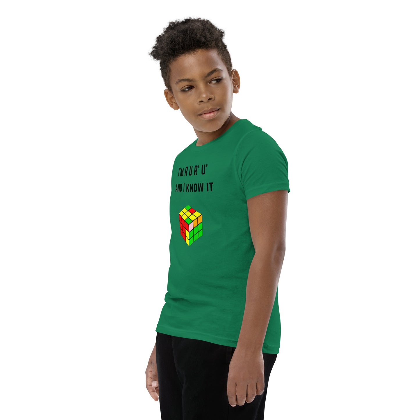 RURU Cubing T-Shirt Cuber Shirt (Kids Sizes - Unisex)