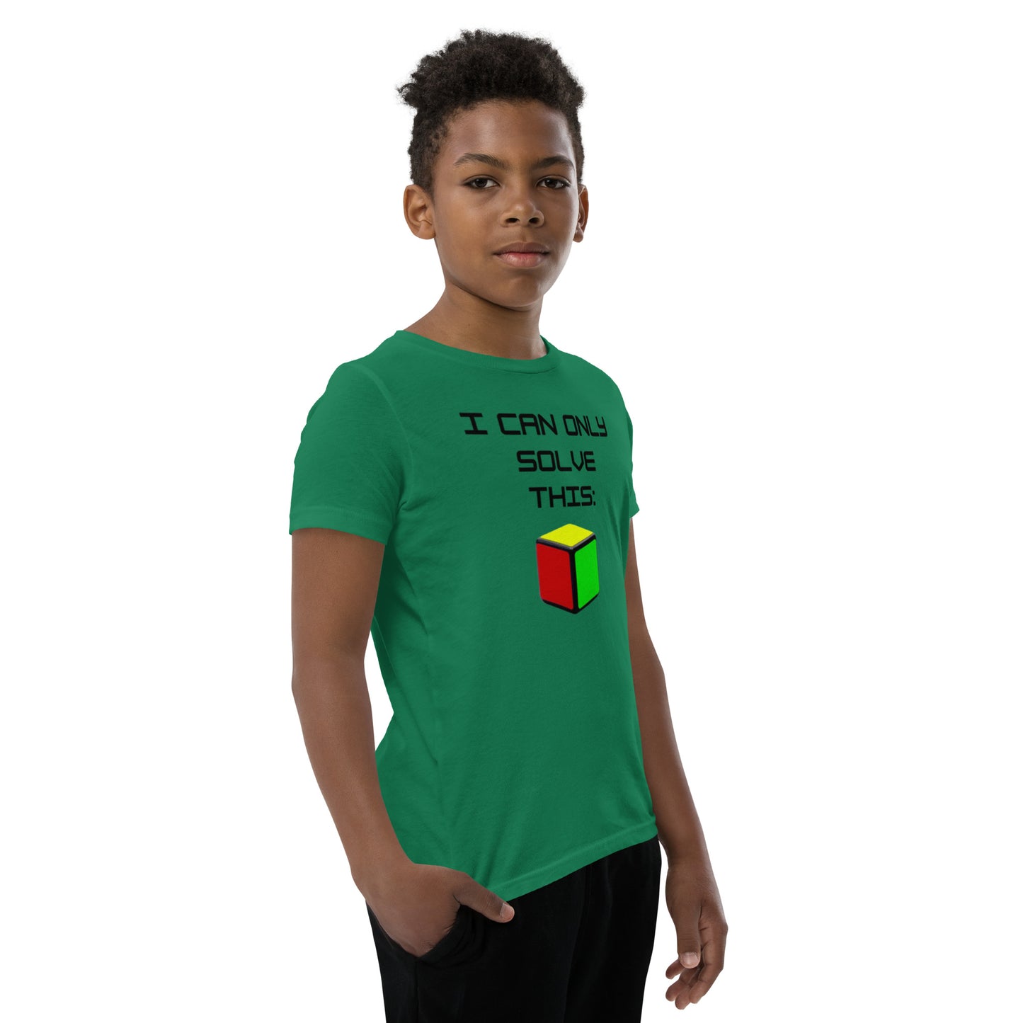 Cubing T-Shirt - I Can Only Solve This (Kids Sizes - Unisex)