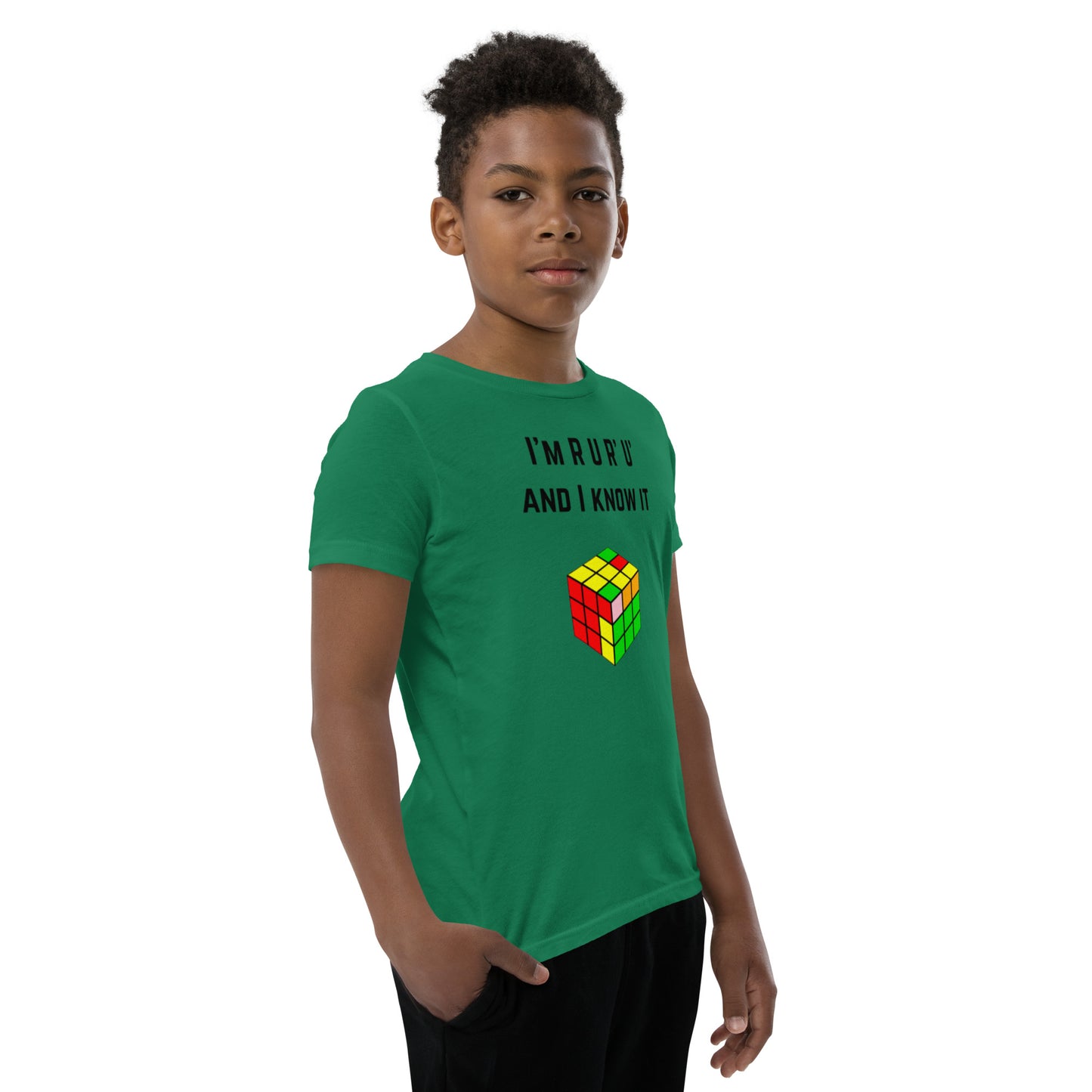 RURU Cubing T-Shirt Cuber Shirt (Kids Sizes - Unisex)