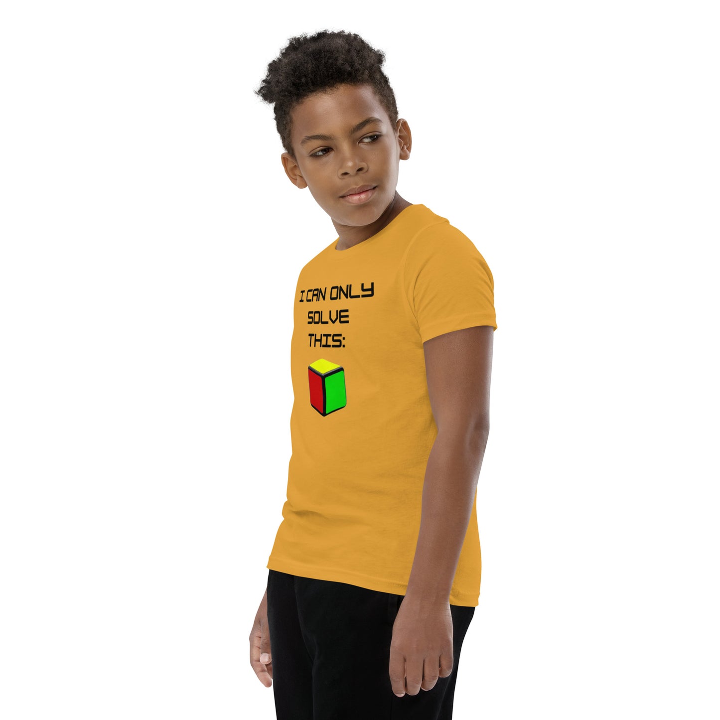 Cubing T-Shirt - I Can Only Solve This (Kids Sizes - Unisex)