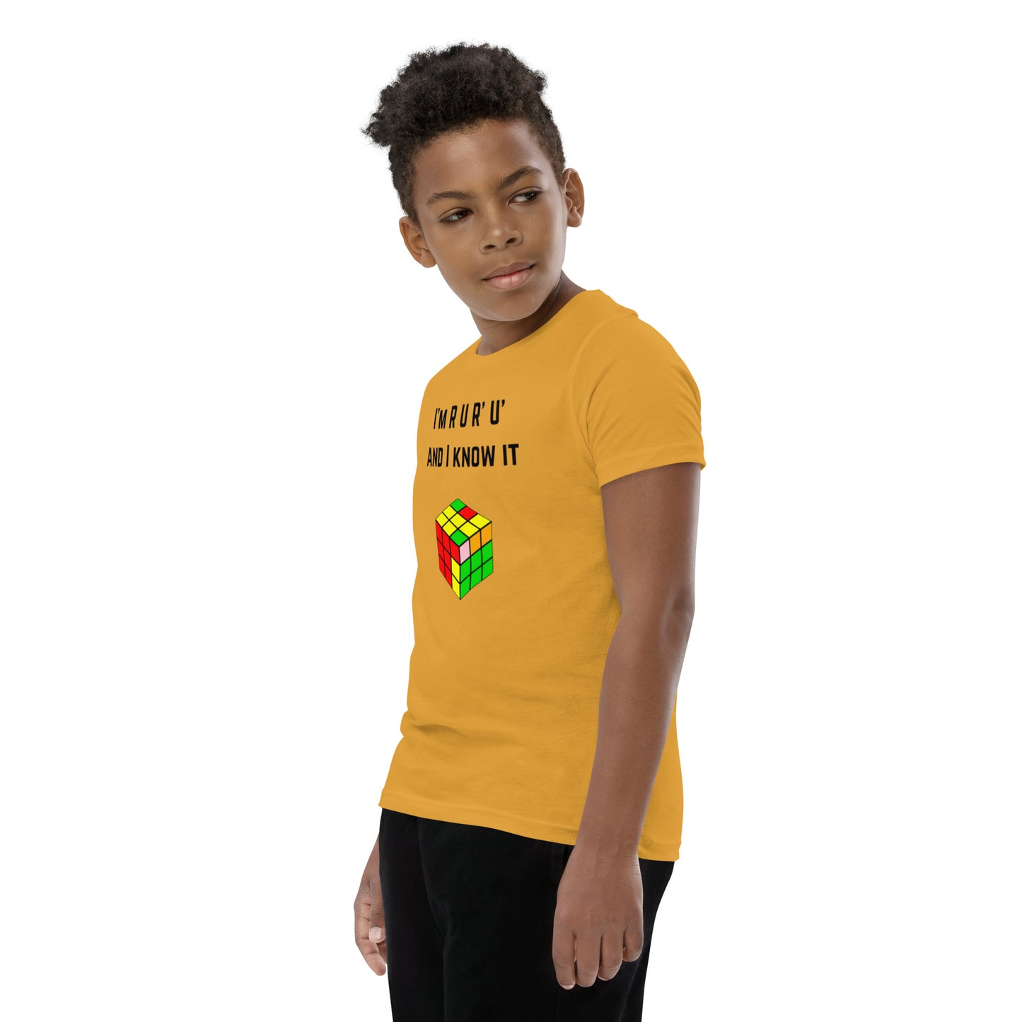 RURU Cubing T-Shirt Cuber Shirt (Kids Sizes - Unisex)