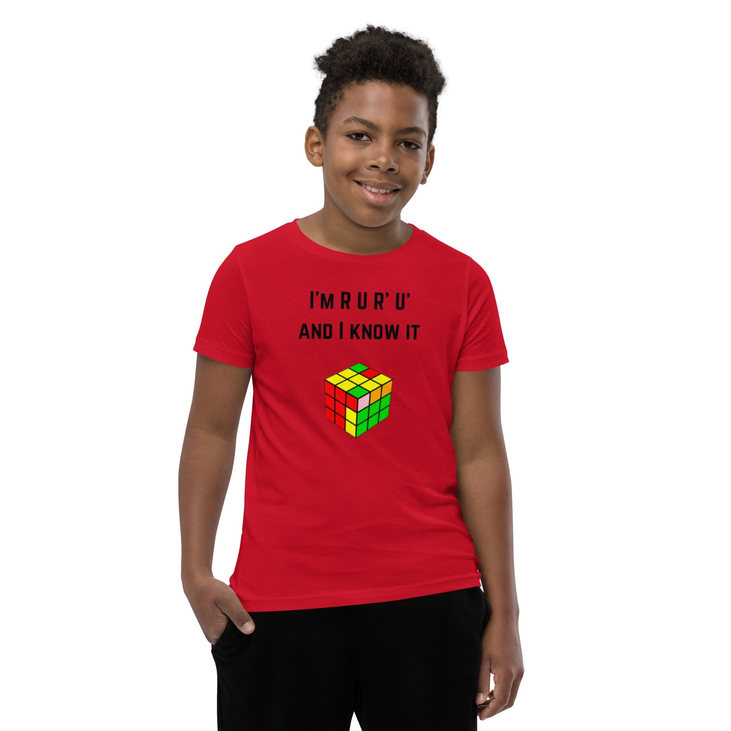 RURU Cubing T-Shirt Cuber Shirt (Kids Sizes - Unisex)