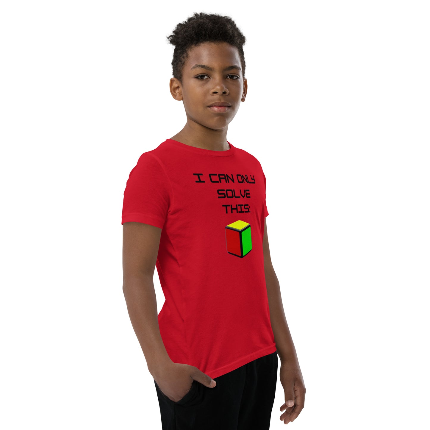 Cubing T-Shirt - I Can Only Solve This (Kids Sizes - Unisex)