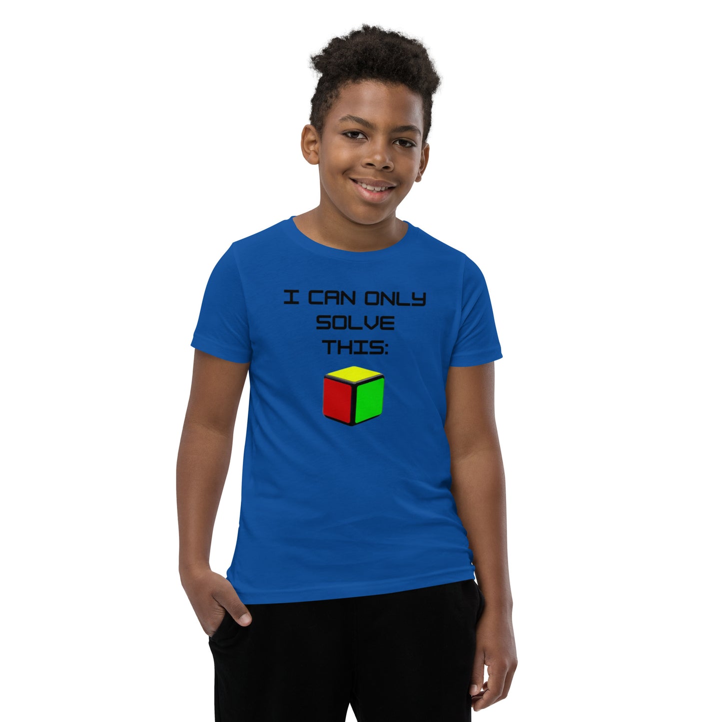 Cubing T-Shirt - I Can Only Solve This (Kids Sizes - Unisex)
