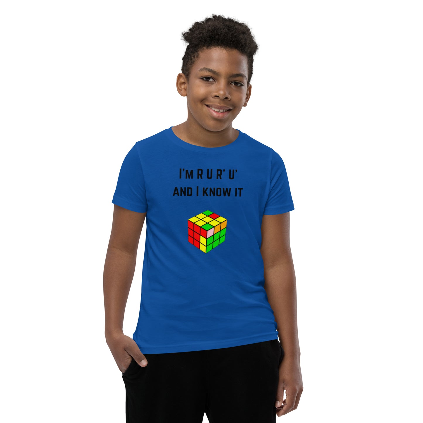 RURU Cubing T-Shirt Cuber Shirt (Kids Sizes - Unisex)