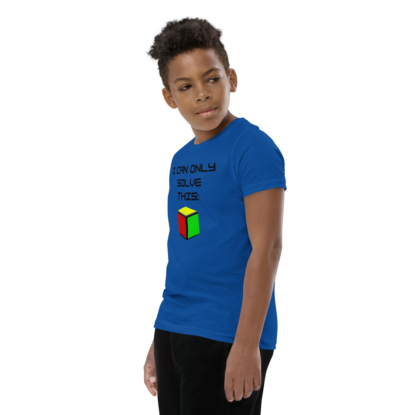 Cubing T-Shirt - I Can Only Solve This (Kids Sizes - Unisex)