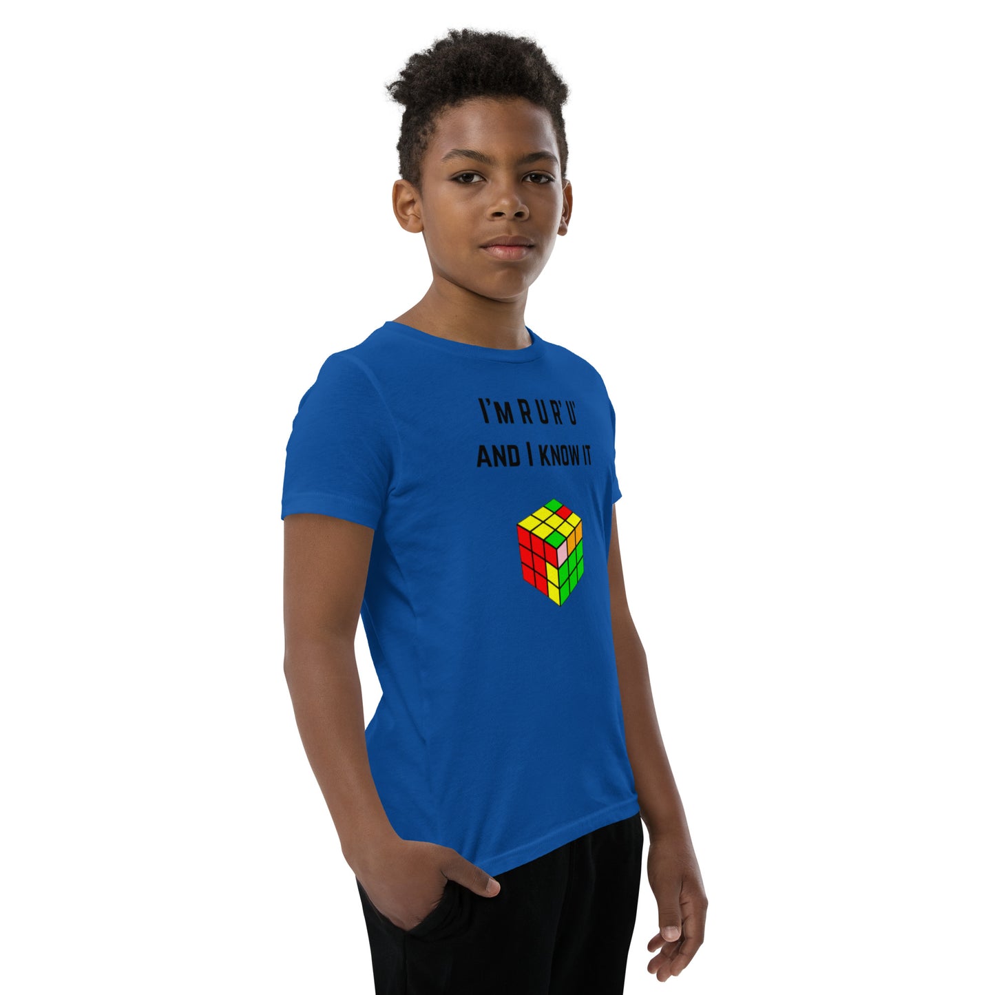 RURU Cubing T-Shirt Cuber Shirt (Kids Sizes - Unisex)