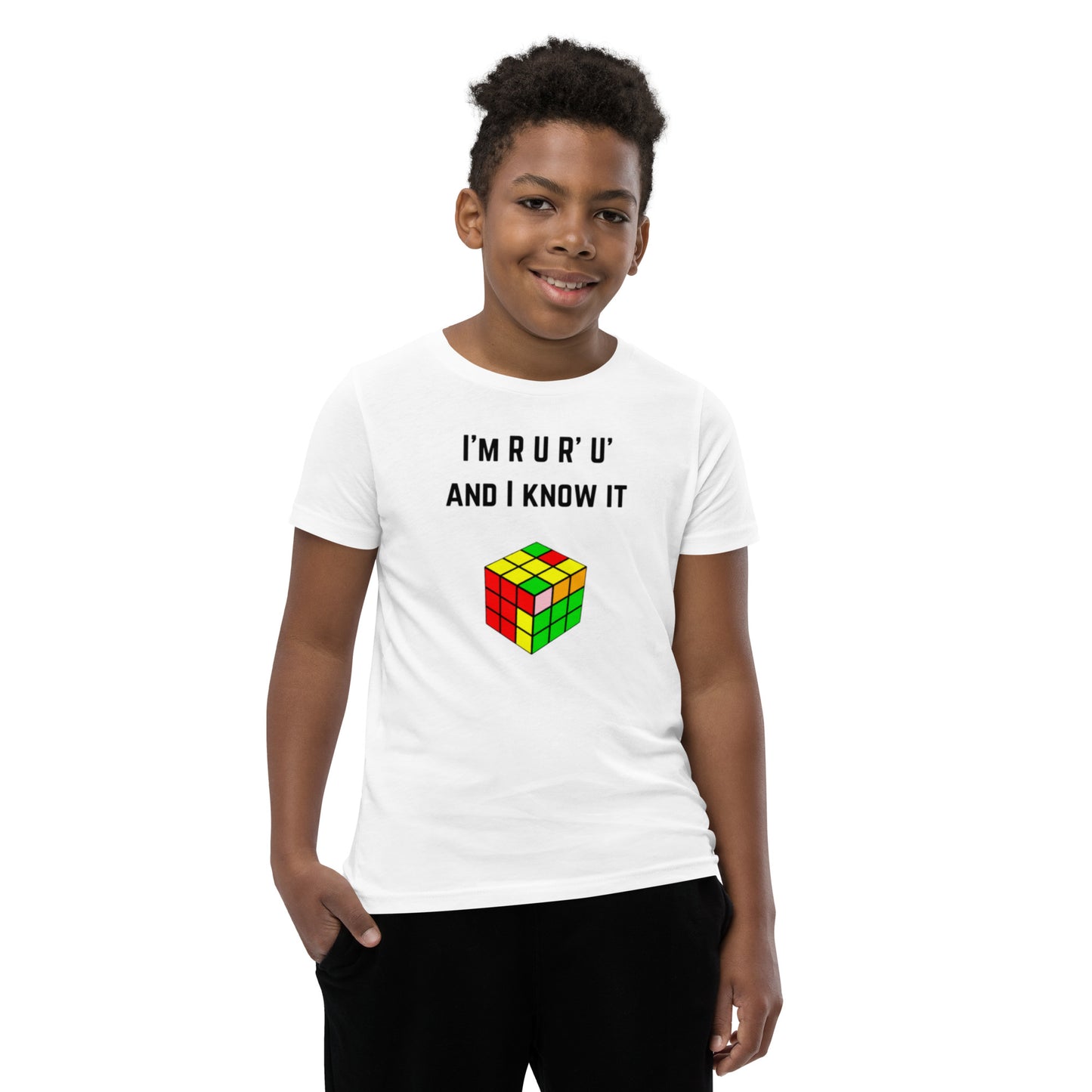 RURU Cubing T-Shirt Cuber Shirt (Kids Sizes - Unisex)