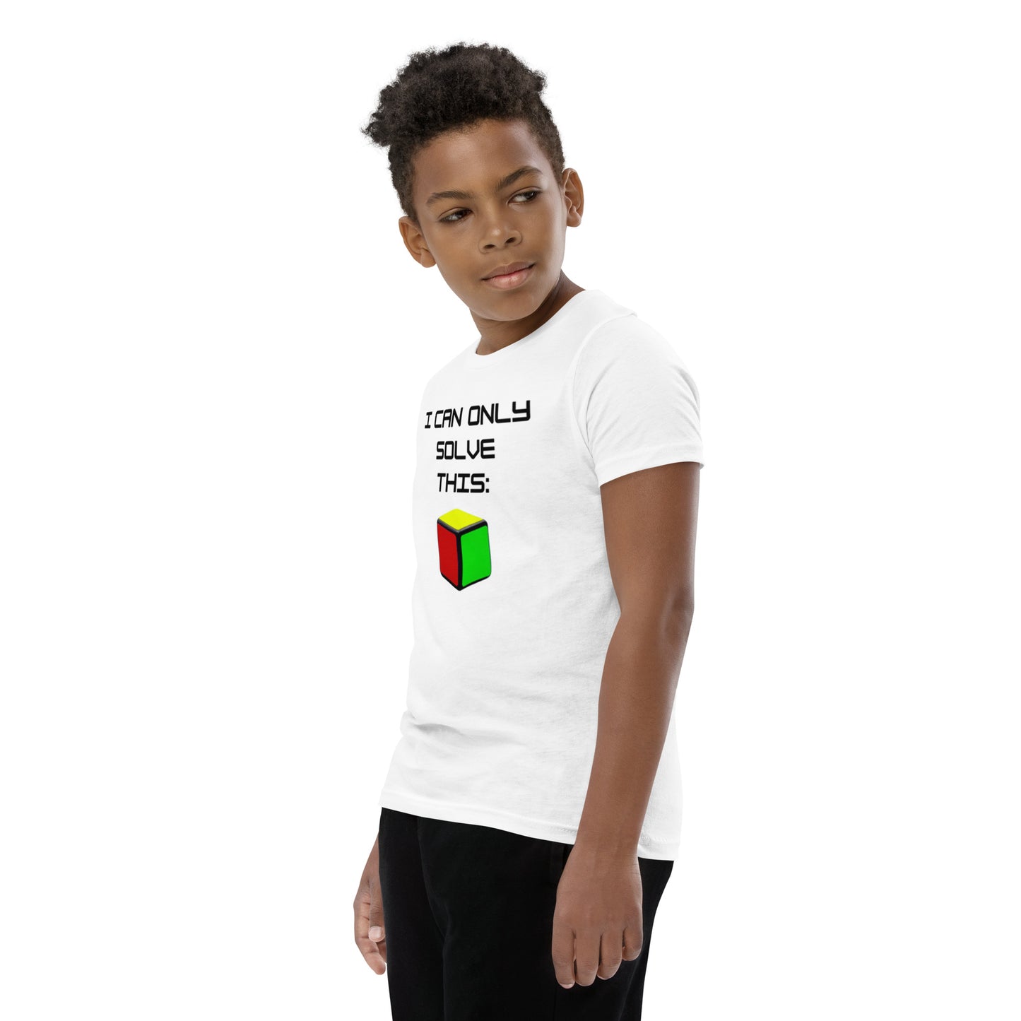 Cubing T-Shirt - I Can Only Solve This (Kids Sizes - Unisex)