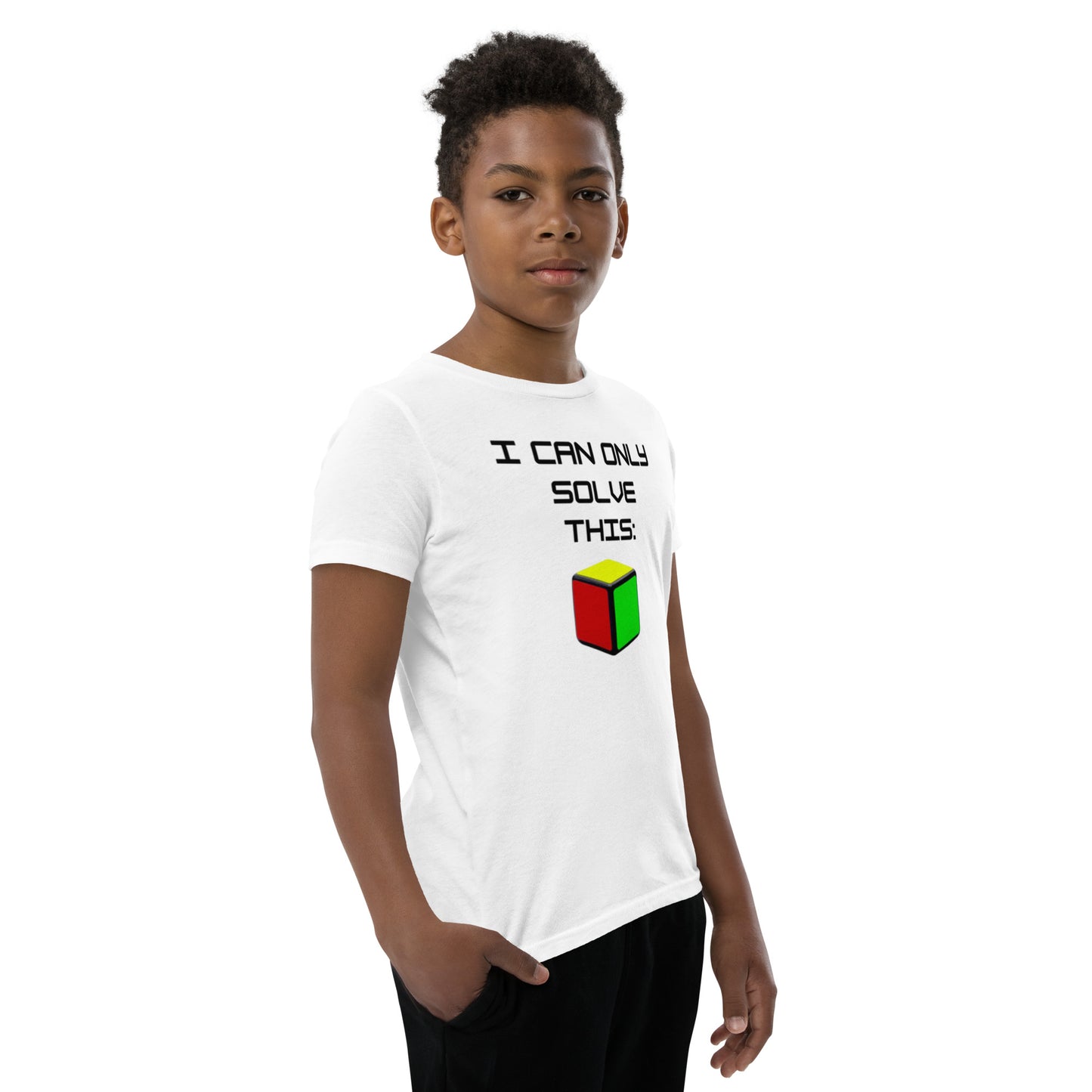 Cubing T-Shirt - I Can Only Solve This (Kids Sizes - Unisex)
