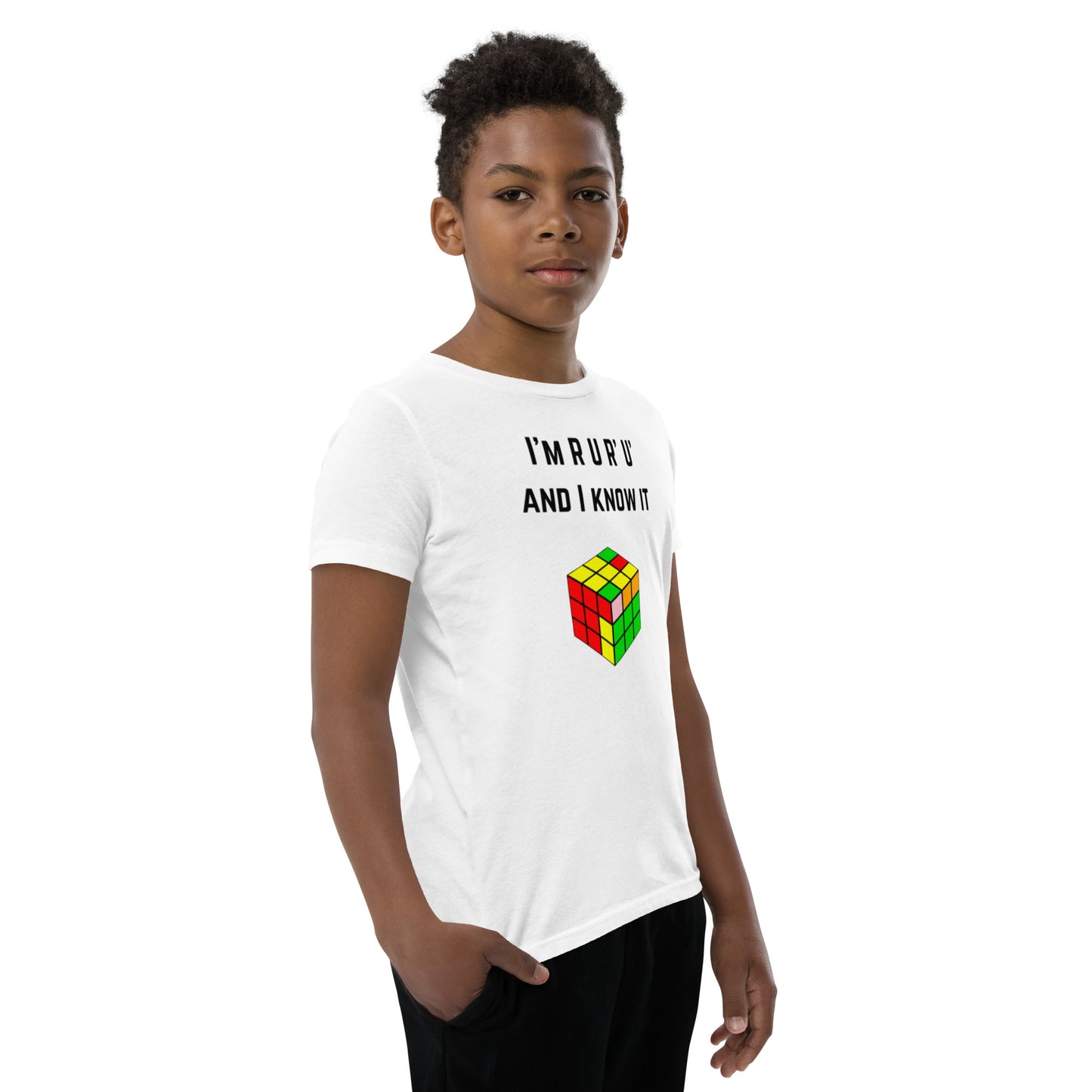 RURU Cubing T-Shirt Cuber Shirt (Kids Sizes - Unisex)